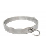 BQS - Massivt stål collar med O-ring - 11,8 cm 