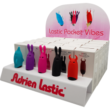 Adrien Lastic - Display mini vibratorer - 25 stk + 5 tester