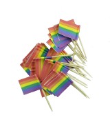 Pride - Cocktailflagg - 50stk