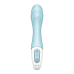 Satisfyer - Pump vibrator 5+ Connect App - Oppblåsbar G-punkts vibrator Blå