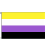 Non-Binary Pride Flagg 90cm x 150cm