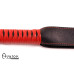 Avalon - PALADIN - Sort og Rød Beltepaddle med Flettet Håndtak 