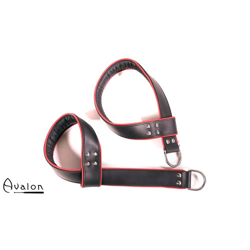 Avalon - AERIAL - Selvjusterende Suspensjoncuffs Svart og Rød Avalon - AERIAL - Selvjusterende Suspensjoncuffs Svart og Rød