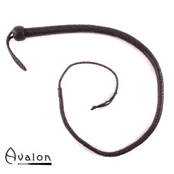 Avalon - SERPENT - Bullwhip heavy handle, Sort 1,3 m 