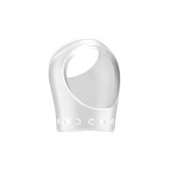 SONO - No.45 - Penisring Med Ballestrekker - Transparent