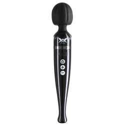 Pixey Deluxe - Oppladbar Massasjestav - Black Chrome