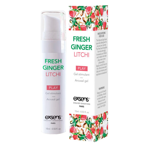 Exsens - Arousal Gel - Opphissende Gel - Ingefær og Litchi