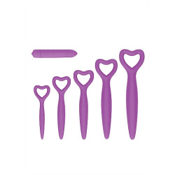 Ouch! Silikon Dilator Sett - 5 - Lilla