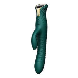 ZALO - Mose - Thrusting rabbitvibrator - Grønn
