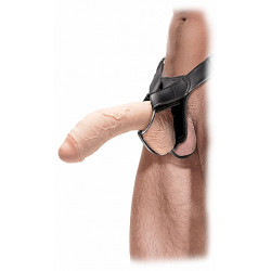 FF Extreme - Extreme Hollow Strap-On - Lys Hudfarge