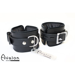 Avalon - ALCHEMY - Polstrede Håndcuffs - Svart