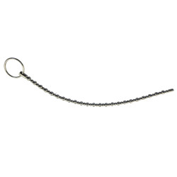 BQS - Fleksibel Penisplugg med Ring - Lang