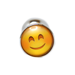 BQS - Buttplug med emoji - Smilende Smiley 