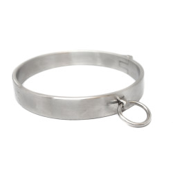 BQS - Massivt stål collar med O-ring - 11,8 cm