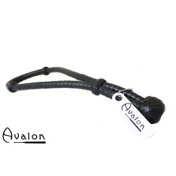 Avalon - CYCLOPS - Svart Loop Pisk i Lær