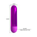 Pretty Love - Kiwi - Mini Bulletvibrator - Blå Pretty Love - Kiwi - Mini Bulletvibrator - Blå