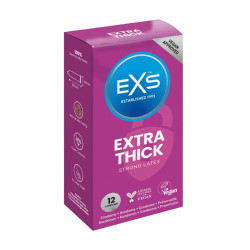 EXS - Tykke Kondomer - 12 stk