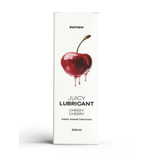 Satisfyer - Cheeky Cherry - vannbasert glidemiddel - 300 ml