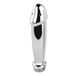 BQS - Dildo Intimdusj - Dusjhode - Metall - Large