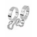 BQS - Cuffs i Metall - Medium BQS - Cuffs i Metall - Medium