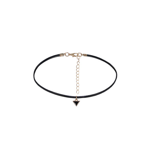 Gnist - Choker med Anheng - 06 - Sort