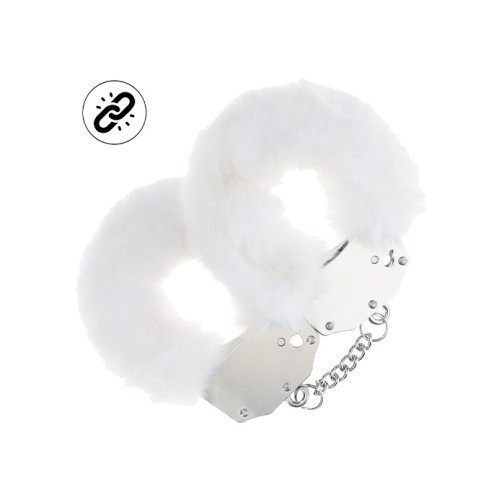 Ouch! Heavy-duty - Fluffy håndjern - Hvit Ouch! Heavy-duty - Fluffy håndjern - Hvit