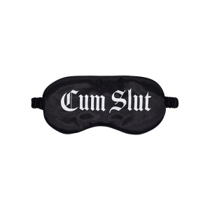 Ouch! Sateng Øyemaske - Cum Slut - Sort