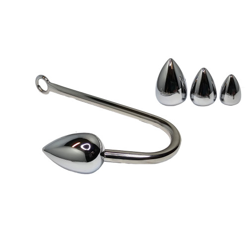 BQS - Bondagekrok i Stål med 3 utskiftbare kuler