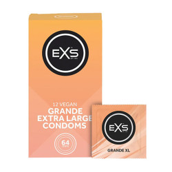 EXS - Grande Kondom Størrelse 64 - 12 stk