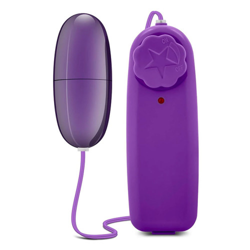 Blush - B Yours - Power Bullet - Enkelt Vibrerende egg med Fjernkontroll - Lilla Blush - B Yours - Power Bullet - Enkelt Vibrerende egg med Fjernkontroll - Lilla