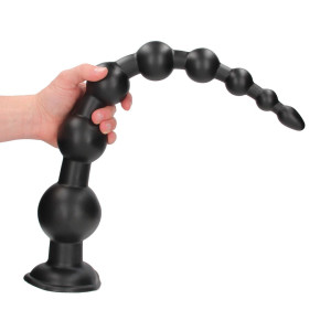 Ouch! Xtreme - Dominant drill - graderte analkuler med sugekopp