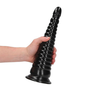 Ouch! Xtreme - Twisted vortex - gradert analplugg sort.