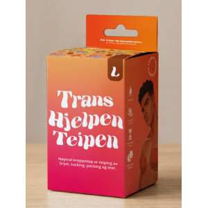Transhjelpen Teipen – Large – 5″ – Brun