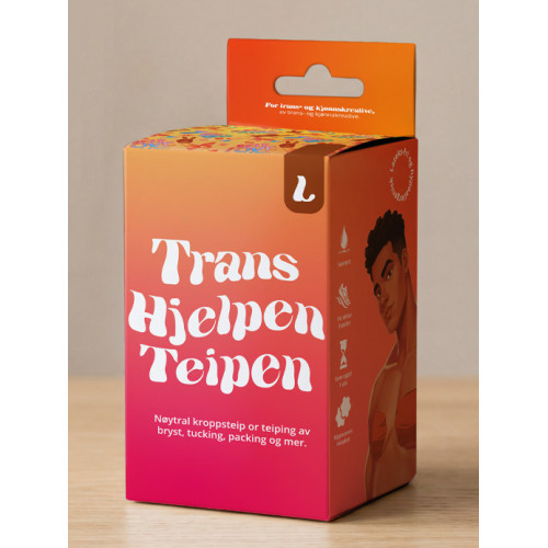 Transhjelpen Teipen – Large – 5″ – Brun Transhjelpen Teipen – Large – 5″ – Brun